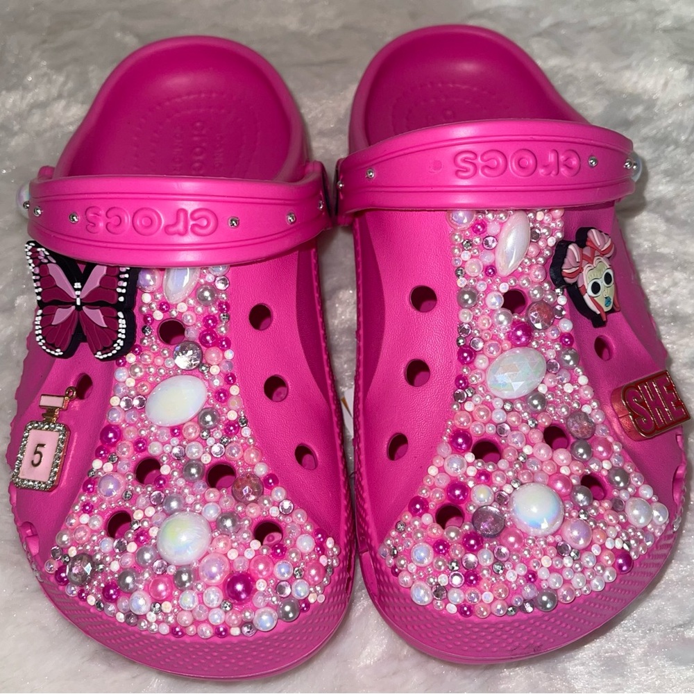 Pink Kid Crocs